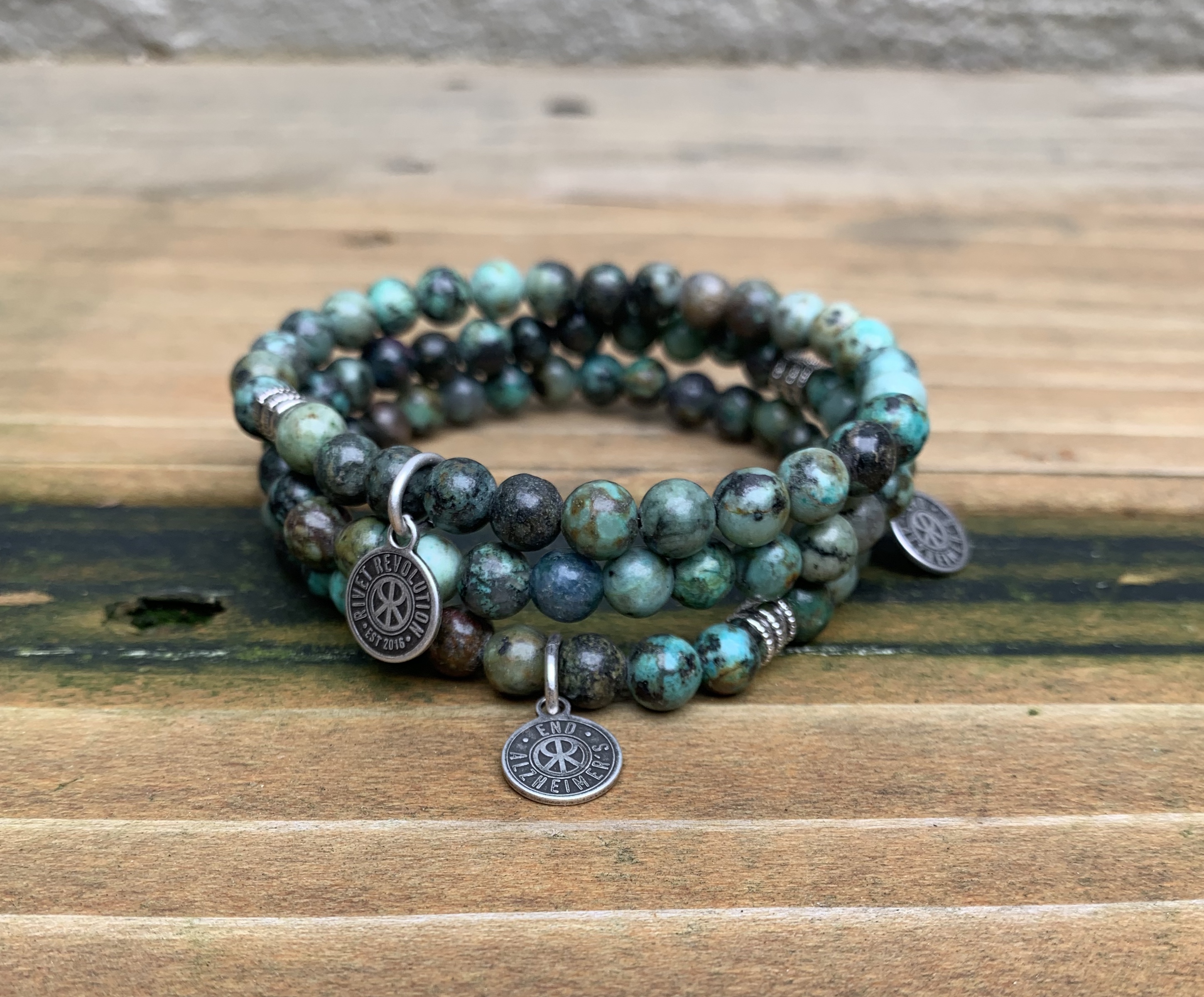 African Turquoise - Rivet Revolution